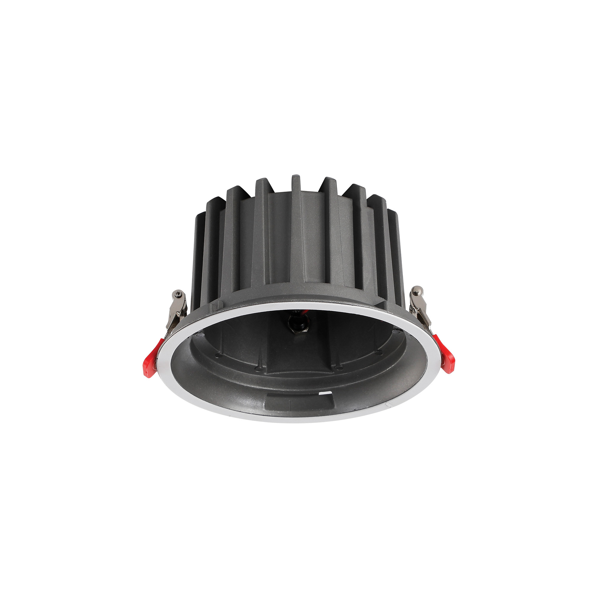 DX200421  Bionic 24W/30W Round RecessedFixed housing Only Without Light Engin , White, Suitable for Bionic Engine.